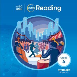 HMH Into Reading Grade 4 Modules 1-5 Homeschooling Textbook Workbook